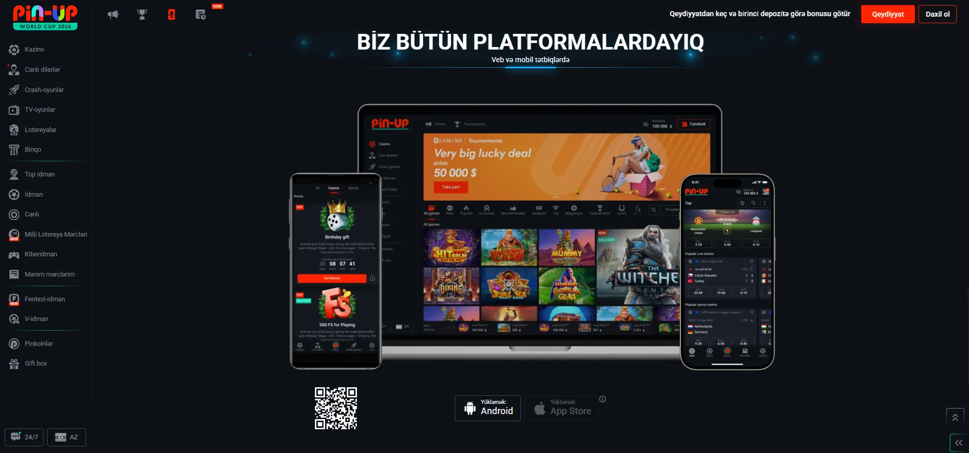 Pin Up yukle – rəsmi mobil tətbiqi Android və iOS üçün indirin - Pin-Up Casino indir